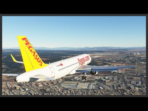 Pegasus Livery ile İstanbul-İzmir Uçuşu ✈️Microsoft Flight Simulator 2020