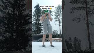 FINNISH SPRING... #finland #suomi #vittu