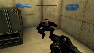 Mace Griffin: Bounty Hunter (HD PC) Part 4
Developer(s) Warthog Games
Publisher(s) Black Label Games
NA MumboJumbo (PC)
Distributor(s) Vivendi Universal Games
Platform(s) PlayStation 2, Xbox, Microsoft Windows
Release date(s) NA 20 June 2003
EU 26 September 2003
NA 7 January 2004 (PC)
Genre(s) First-person shooter
Mode(s) Single-player Mace Griffin: Bounty Hunter (HD PC) Part 4
