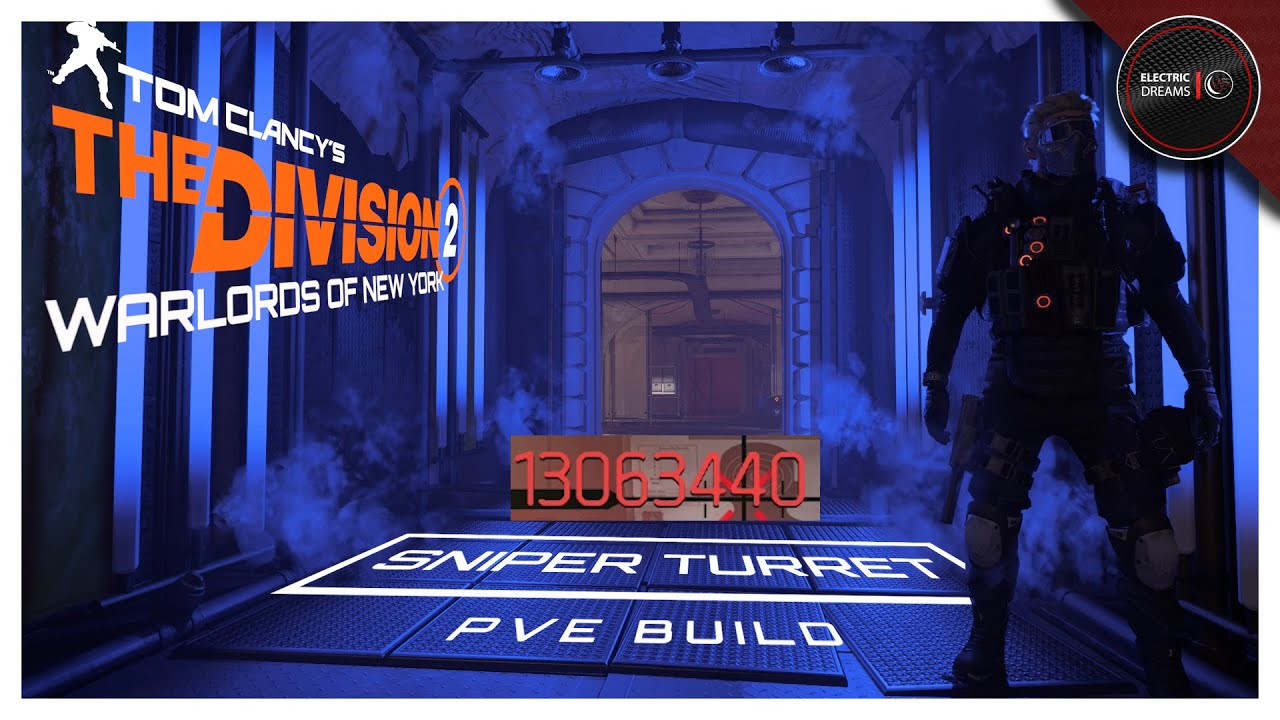 The Division 2 Warlords Of New York Sniper Turret PVE Build (13mil Headshots) YouTube