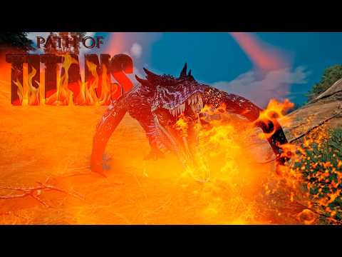BURN EM! Checking Out Bristlewing Mod -Path of Titans-
