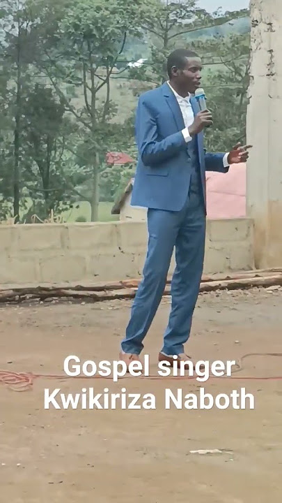 Gospel singer Kwikiriza Naboth at Bwentaama Miracle Centre #runyankore #gospel #music