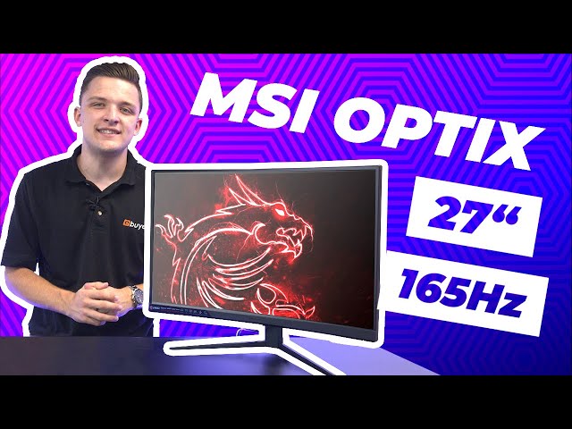 Monitor Gaming Curvo Optix Msi 23,6 1080p 170hz.