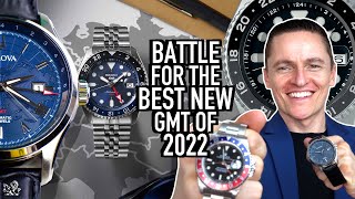 Battle For The Best New GMT Watch Under $1000 In 2022 - Seiko, Citizen & Bulova - Sports 5 vs Wilton screenshot 5