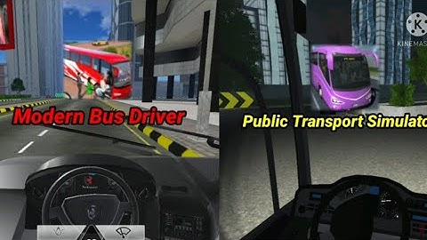 Modern Bus Simulator VS Public Transport Simulator (Android Gameplay)🤠🤭
