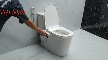 Bồn cầu tự rửa cơ không dùng điện IMEX Việt Nhật IM 6120A