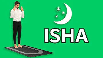 How to pray Isha for men (beginners) - with Subtitle