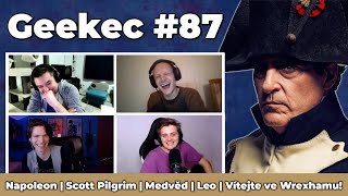 Geekec #87 | Zkratkovitý Napoleon, anime Scotta Pilgrima, skvostný Medvěd či fotbalový Ryan Reynolds