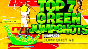 UNSTOPPABLE TOP 7 BIGGEST GREEN WINDOW JUMPSHOTS NBA2K26 BOTH GEN BEST JUMPSHOT NBA 2K26