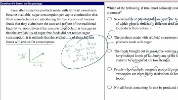 GRE® Verbal: POWERPREP® Test 1 Section 1