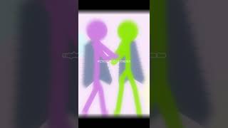 Green X Purple//Purple has a trauma [Crap Animation]