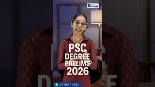 PSC Degree Prelims | ഈ 2 മാസം പഠിച്ചാൽ മതി | 60 Days Crash Batch #degreelevelprelims2026