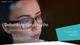 Debunking Cloud Myths // A Scott Logic webinar
