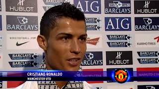 Cristiano Ronaldo Interview After His 100th & 101st Goal For Manchester United