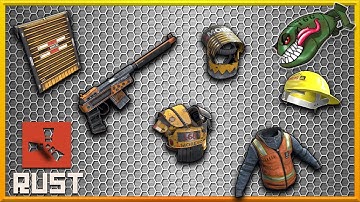 Rust Skins | Excavator Update Theme, First Stockless SAR #129 (Rust Skin Preview)