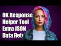 OK response helper returns extra json data to response