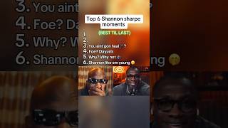 Top 6 Shannon Sharpe Moments