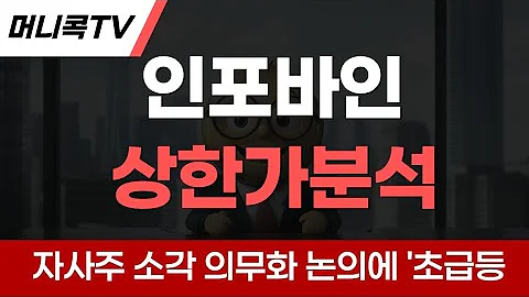 💎인포바인, 자사주 소각 의무화 논의에 '초급등'! 51% 자사주가 불러온 주가 폭발의 비밀