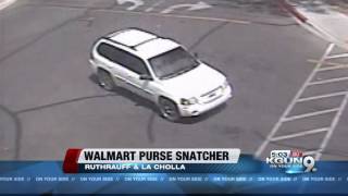 Authorities searching for man who stole elderly woman's purse