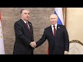 Владимир Путин принял Эмомали Рахмо