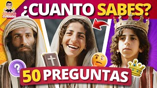 50 PREGUNTAS RÁPIDAS DE LA BIBLIA #14🧠| QUIZ BÍBLICO