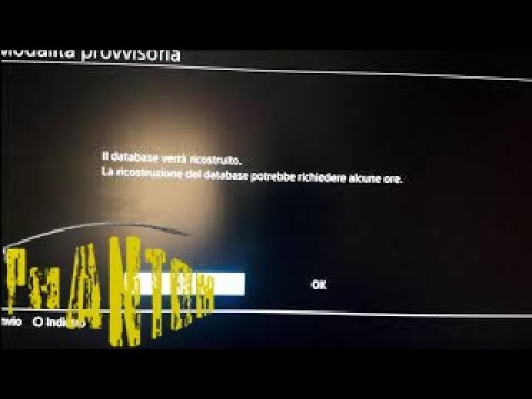 Thumbnail for RICOSTRUZIONE DATABASE PS4