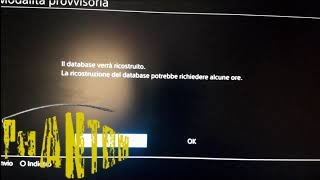 RICOSTRUZIONE DATABASE PS4