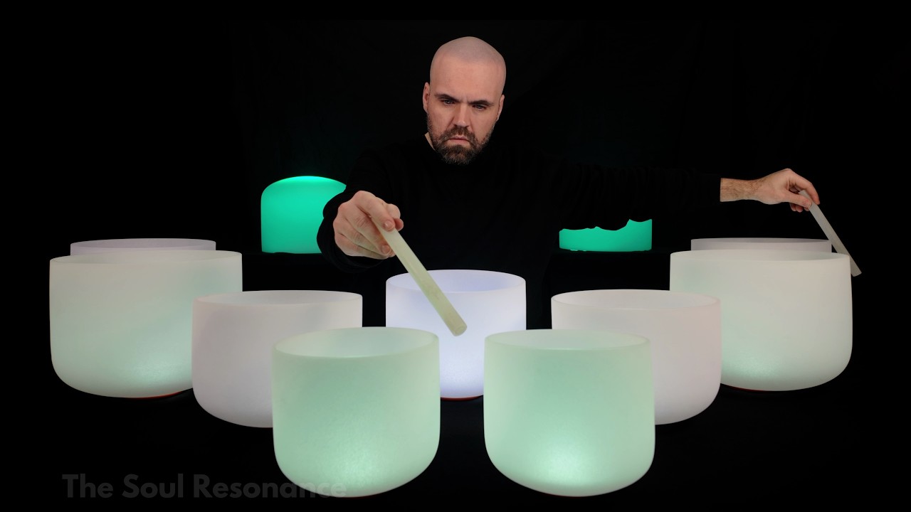 Healing Deep Sleep Sounds - Crystal Bowls 432 Hz - YouTube