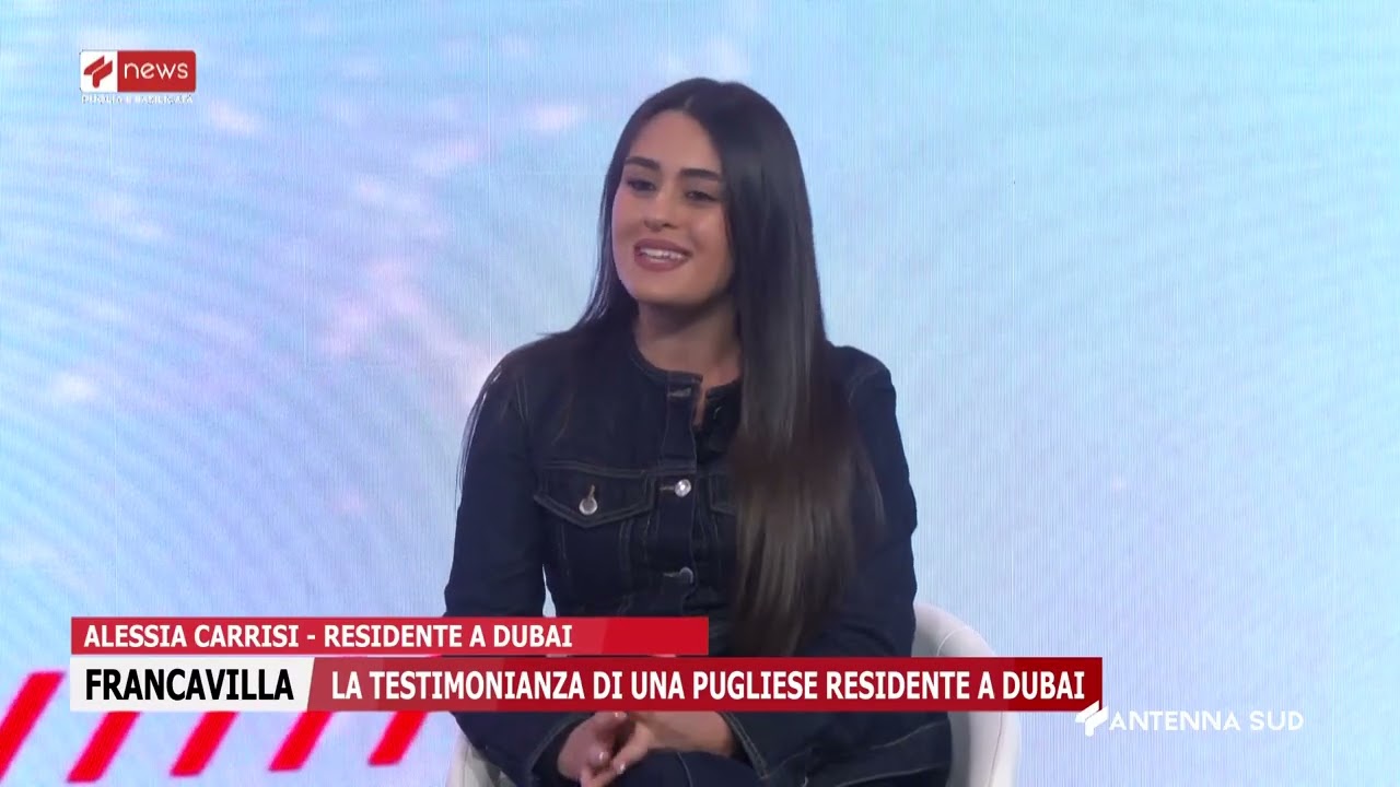 06 MARZO 2026   FRANCAVILLA F NA BR   LA TESTIMONIANZA DI UNA PUGLIESE RESIDENTE A DUBAI