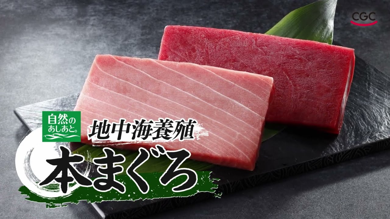自然のあしあと。地中海養殖本まぐろ