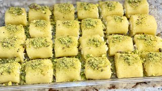 حلاوة الجبن السورية بطريقة سهلة وسريعة ويمييييي
The sweetness of cheese 