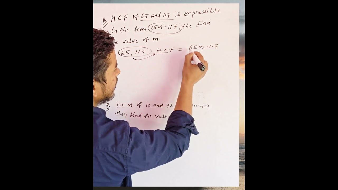 🔥 HCF & LCM Concept Booster | Find the Value of m | Class 10 Maths Trick 🔥