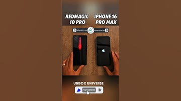 😤REDMAGIC 10 PRO VS IPHONE 16 PRO MAX SPEED TEST?⚡💯