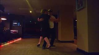 Blindfold Challenge:  Urban Tango Nights mprovised Argentine Tango Demo To Earned It by The Weeknd