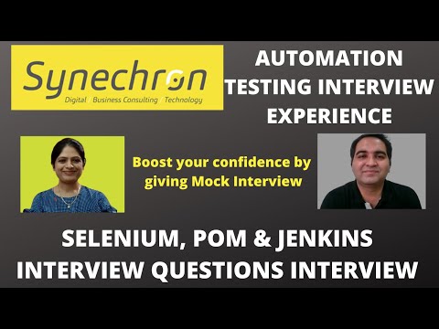 Synechron Testing Interview Experience | Real Time Interview Questions and Answers| 3+ YOE