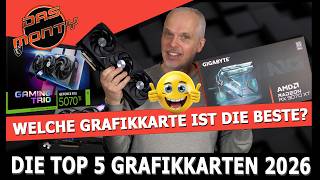 Die 5 besten Gaming-Grafikkarten 2026 | AMD Radeon vs Nvidia GeForce | DasMonty