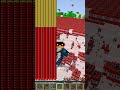 10.000 TNT vs 1.000 CUORI SU MINECRAFT 💥 #shorts