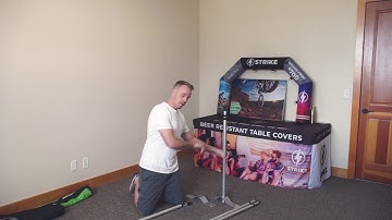 How to Set Up an Adjustable Banners From Strike Visuals