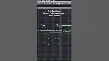 Eret Has Visitors - MIDI Mockup #filmscore #howtotrainyourdragon