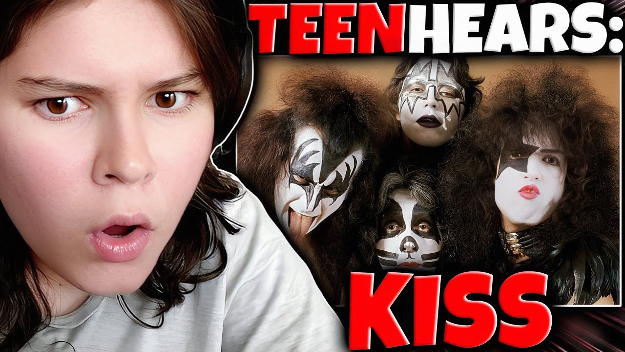 Подросток впервые услышал песню Kiss — 