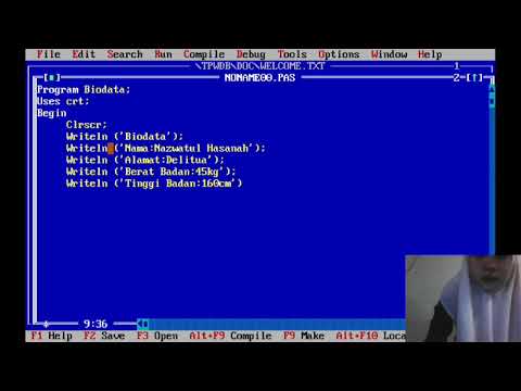 Program pascal sederhana