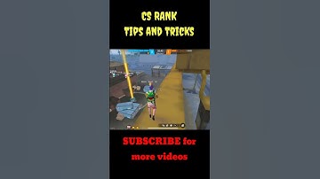 CS RANK tips and tricks free fire #ffshorts #tipsandtricks #csrankgrandmasterpushtipsandtricks