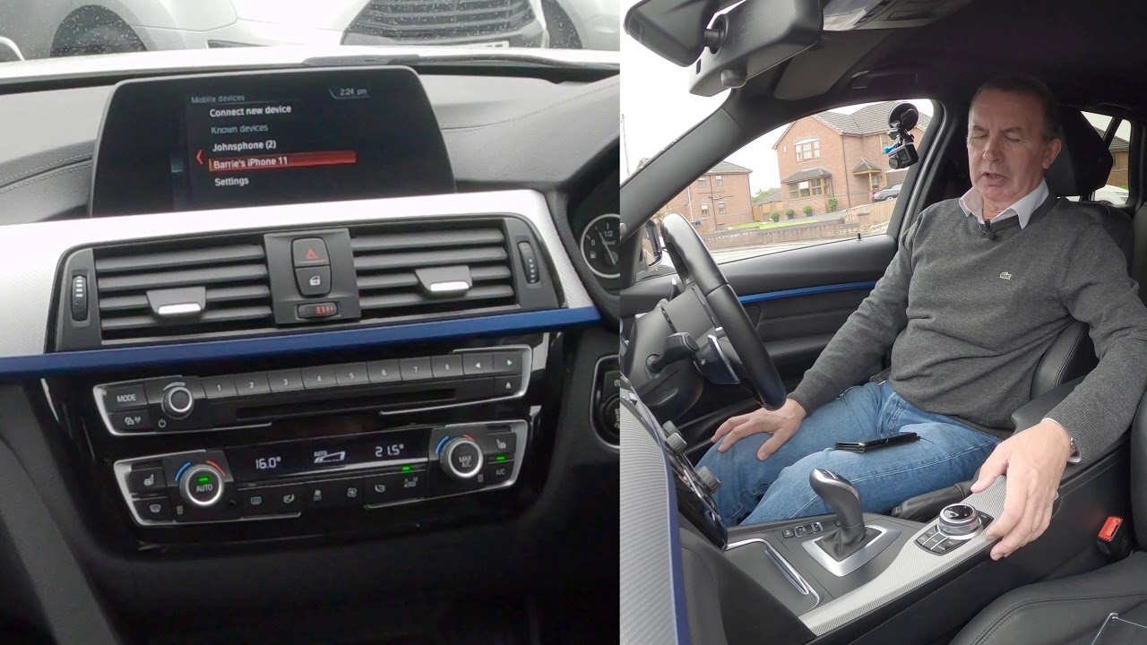 How to Delete a Mobile From the Bluetooth System in a 2018 BMW 3 Series ...