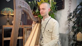 Calming Celtic Harp Meditation - Relaxing Harp Music For Peace & Tranquility 432Hz - Adult Beginner