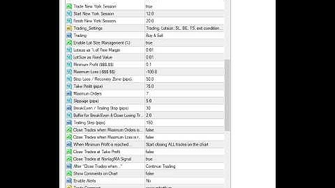 RobotFX Fluid EA [4] - How to recover a losing trade by hedging or martingale