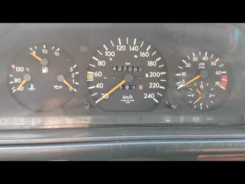 Плохо заводится на холодную  Mercedes-Benz W124