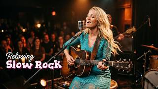 Calm Slow Rock Playlist 🎵 Soft Guitar Music for Reading and Deep Focus screenshot 4