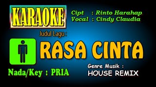 RASA CINTA Karaoke Nada PRIA [House Remix] Cindy Claudia Technics Keboard sx KN2600