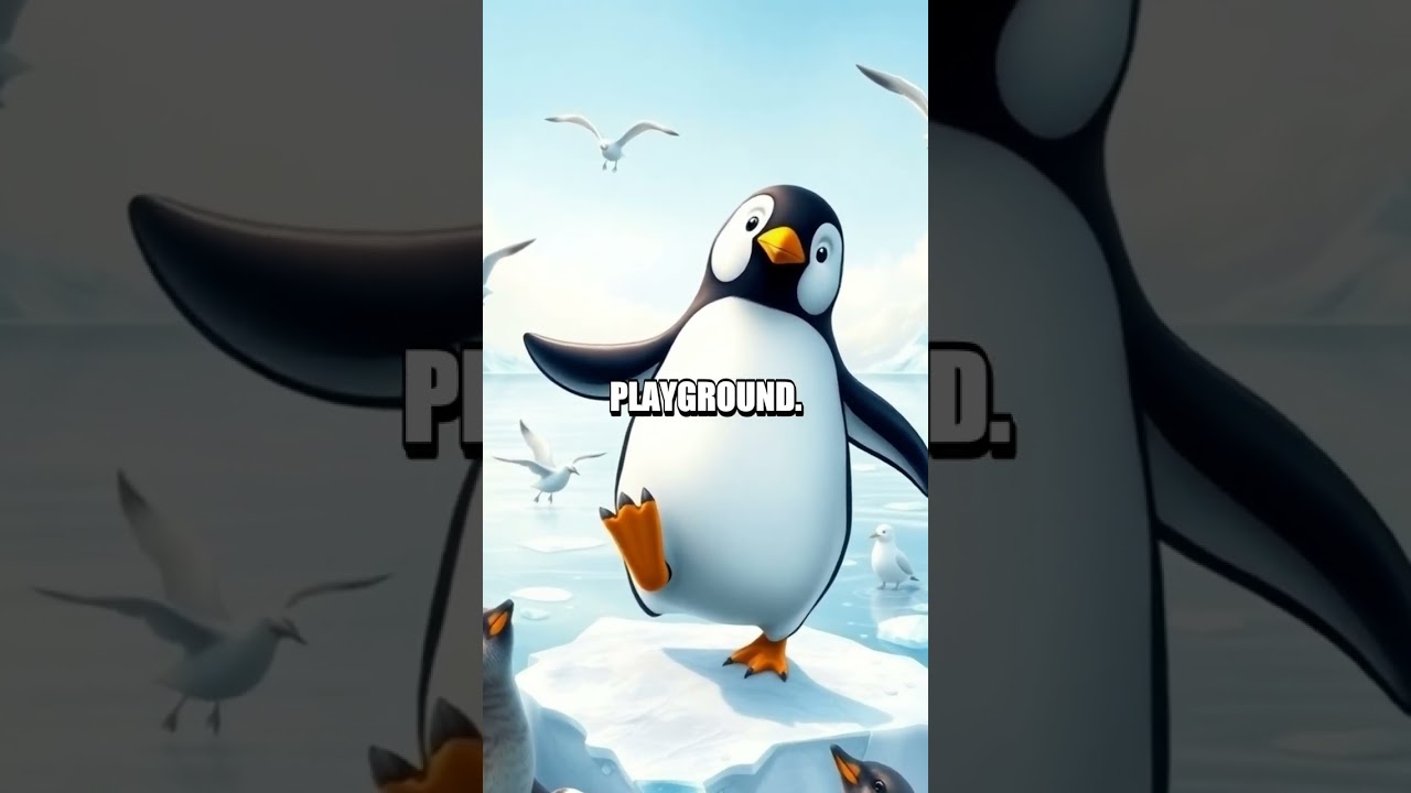 The Playful Penguin and the Wobbly Iceberg