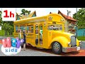 Le ruote del bus e altre canzoni per bambini   60 minuti  heykids italiano  canzone dellautobus